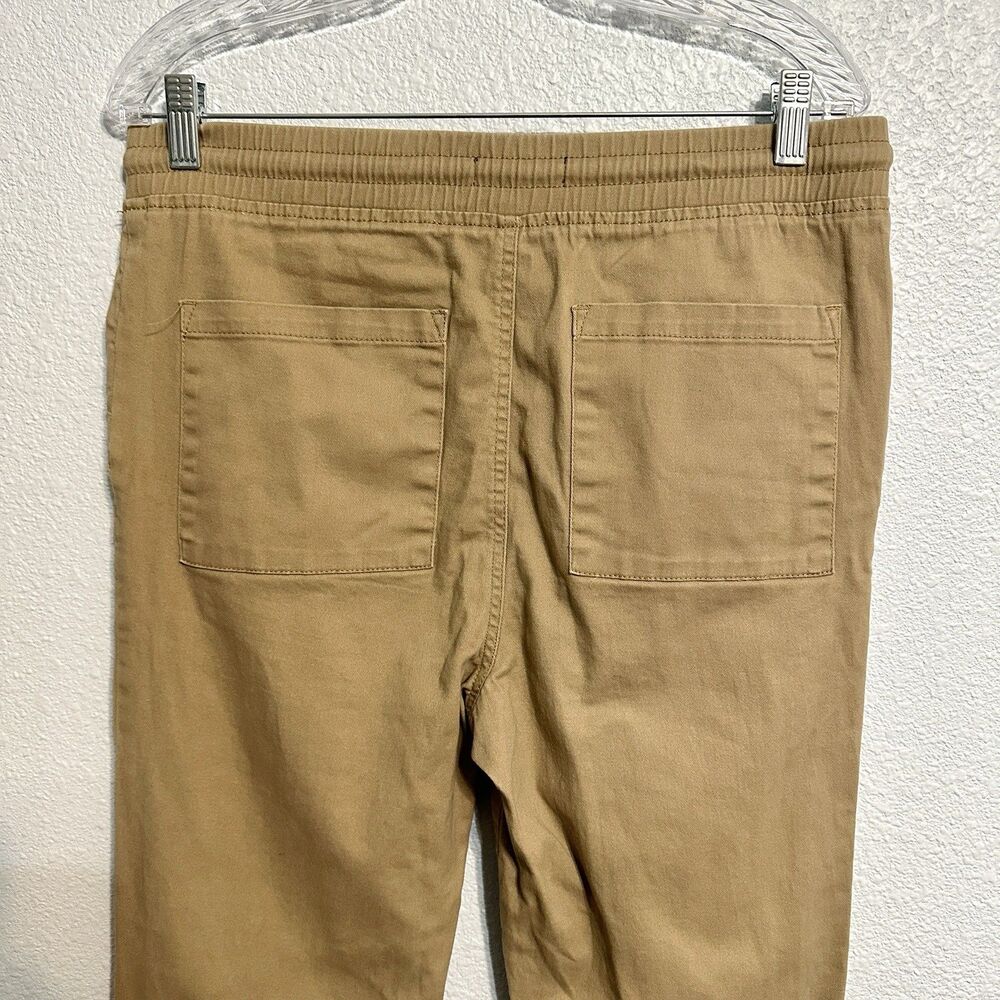 Elwood Joggers Pants Mens Size Medium Tan Khaki Drawstring Pockets Tapered - Picture 5 of 12